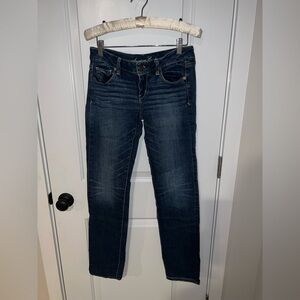 American Eagle Outfitters Dark Blue Skinny Jeans